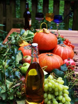 Organic fruit and vegetables