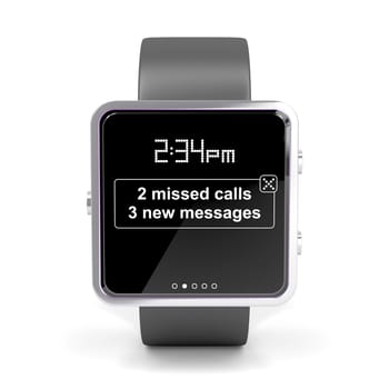 Front view of smart watch