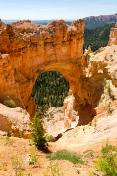 Bryce Canyon National Park in Utah in the United States of America