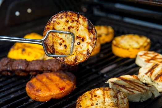 barbecued zucchini
