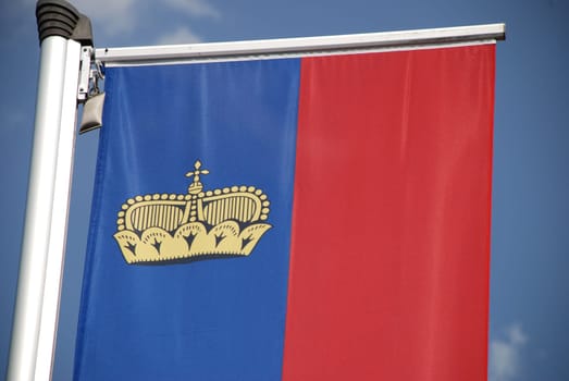 Flag Banner Flag Principality of Liechtenstein