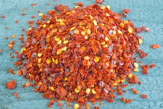 Chili powder coarse and chilies
