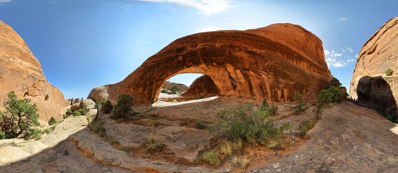 Arches National Park Devils Garden Private Arch,Moab,Utah,USA