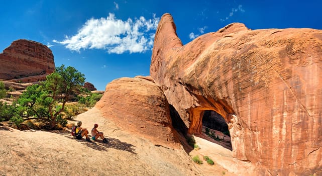 Arches National Park Devils Garden Private Arch,Moab,Utah,USA