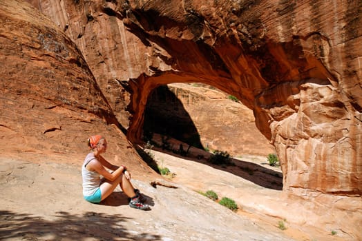 Arches National Park Devils Garden Private Arch,Moab,Utah,USA