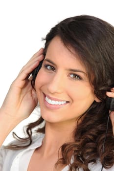 young smiling woman