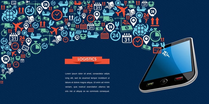 Shipping logistics application