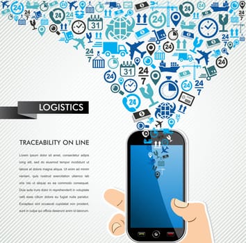 Shipping and logistics mobility concept