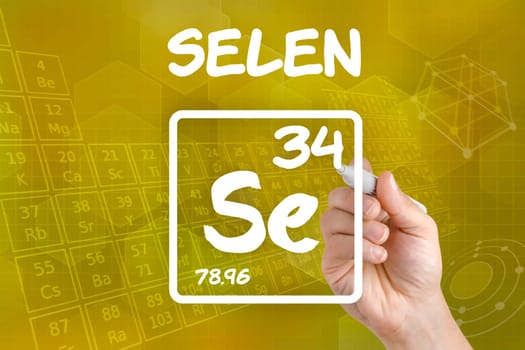 Symbol for the chemical element selenium