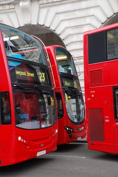 Double-decker bus London