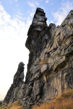 the Devil's Wall near Weddersleben