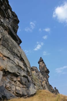 the Devil's Wall near Weddersleben