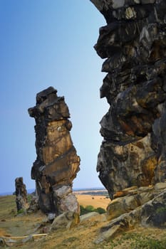 the Devil's Wall near Weddersleben