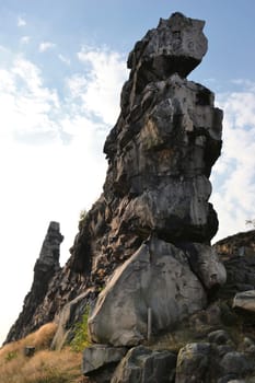 the Devil's Wall near Weddersleben