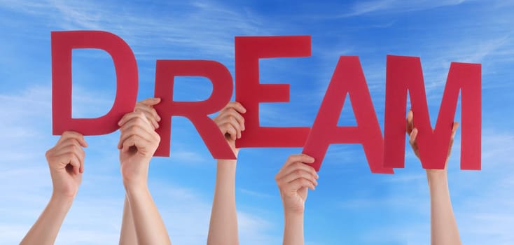 hands holding dream