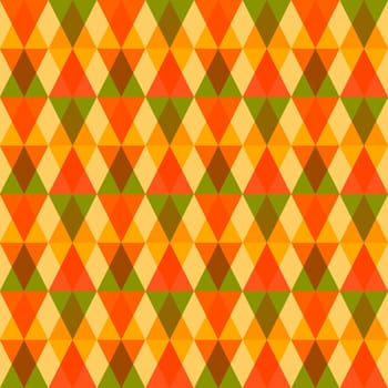 Unusual Autumn geometric seamless pattern background. EPS10 file with transparency for easy editing.
