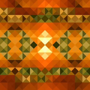 Abstract autumn season geometric seamless pattern background. EPS10 Vector file in layers for easy editing.
