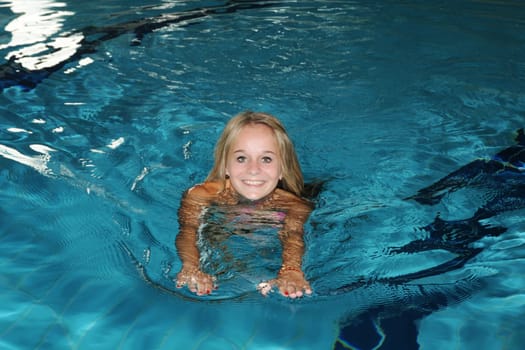 Girl in the water