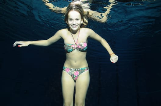 Girl in the water