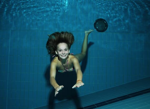 Girl in the water