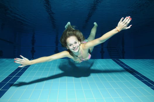 Girl in the water