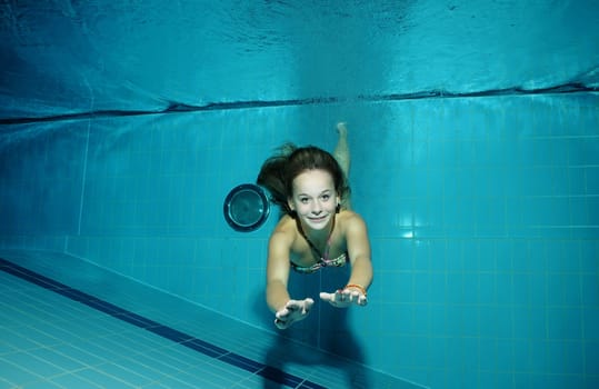 Girl in the water