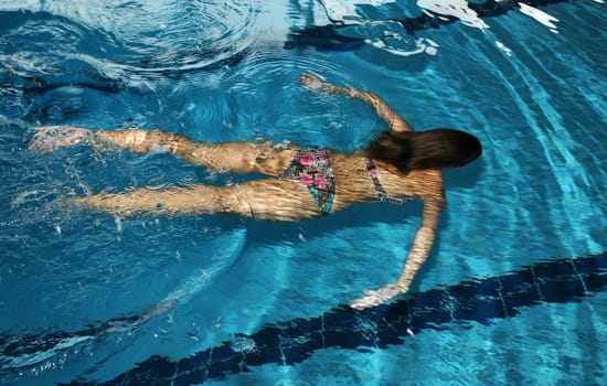 Girl in the water
