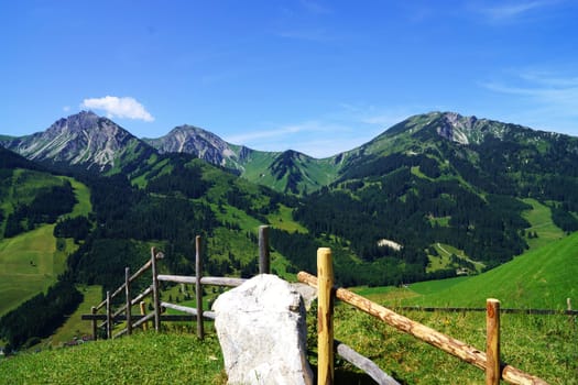 Alps - Mountain ridge