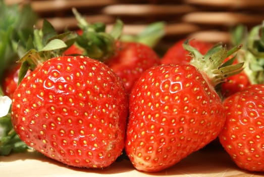 Fresh strawberries