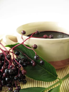 Elderberry soup