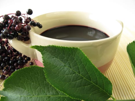 Elderberry soup