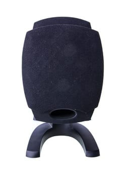multimedia speaker isolated on white background