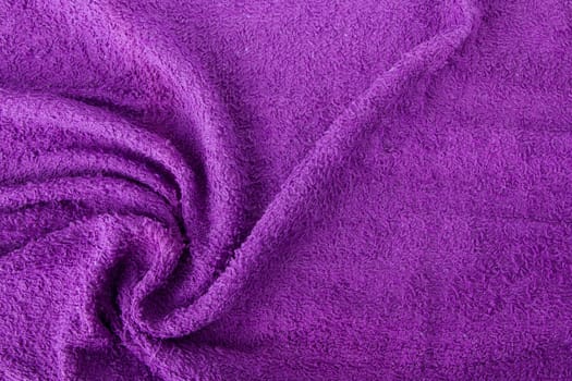 purple towel as a background for your message