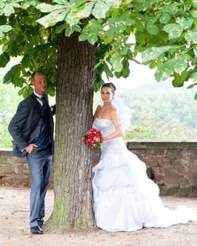 Bride and groom