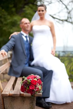 Bride and groom