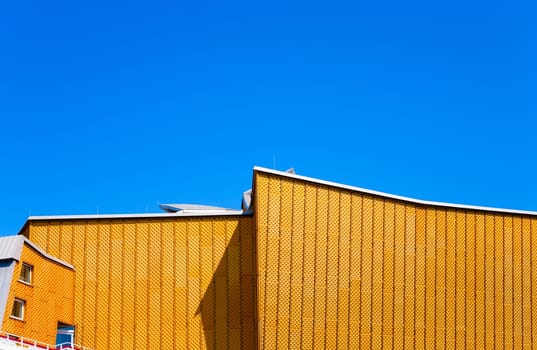 The Berliner Philharmonie  a concert hall in Berlin, Germany.