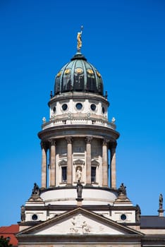 French cathedral at Gendarmenmarkt in Berlin.