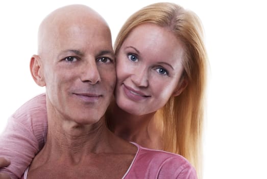 A Happy Couple in Love, Isolated
