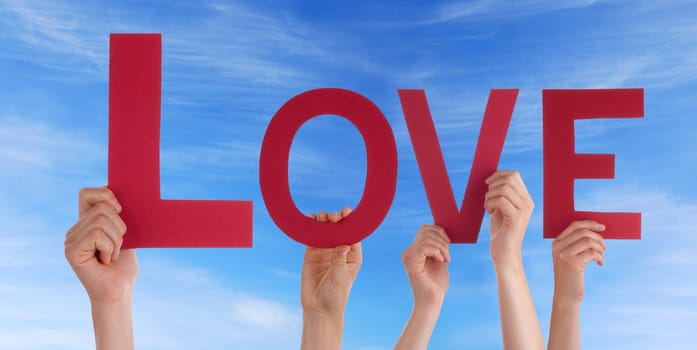 hands holding love