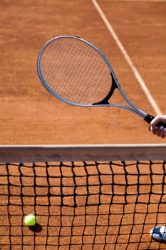 Sport, Tennis racket and balls