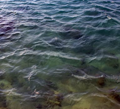 sea beah at sun light