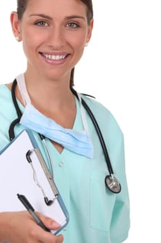 Female surgeon