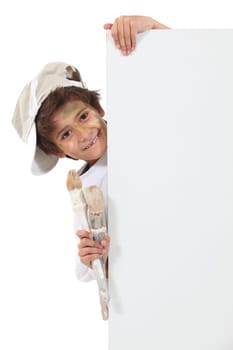 Child painter