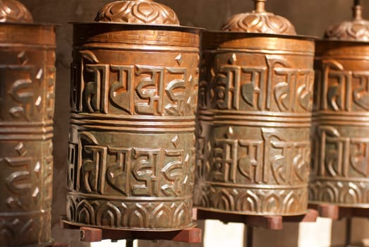 Prayer wheels