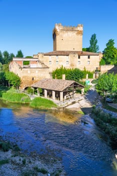 Cuzcurrita de River Tiron medieval castle, La Rioja Spain