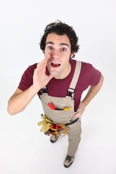 Carpenter shouting