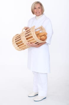 portrait of a baker