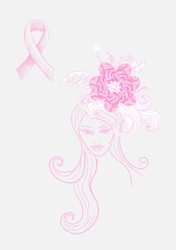 Breast cancer awareness concept