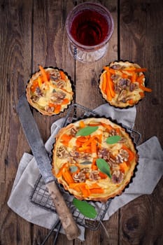 Carrot tart