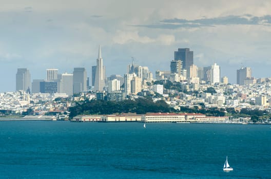 view of the city of San Francisco in California